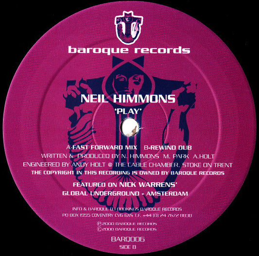 Neil Himmons : Play (12")