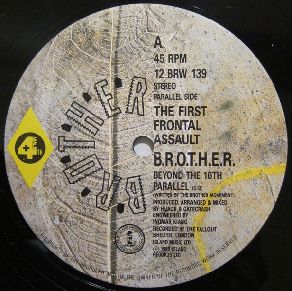 B.R.O.T.H.E.R. : Beyond The 16th Parallel (12")