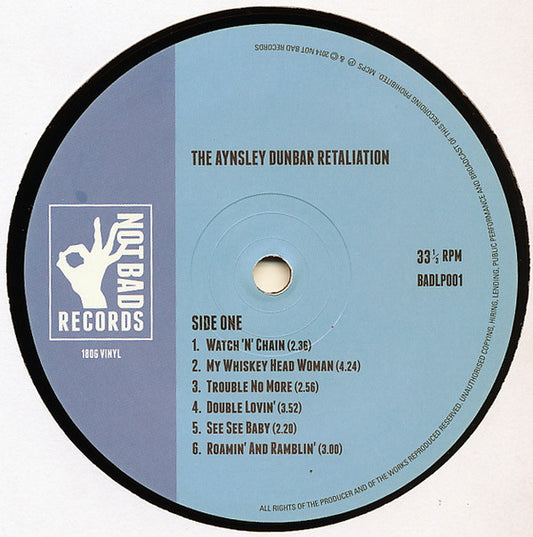 The Aynsley Dunbar Retaliation : The Aynsley Dunbar Retaliation (LP, Album, RE, 180)