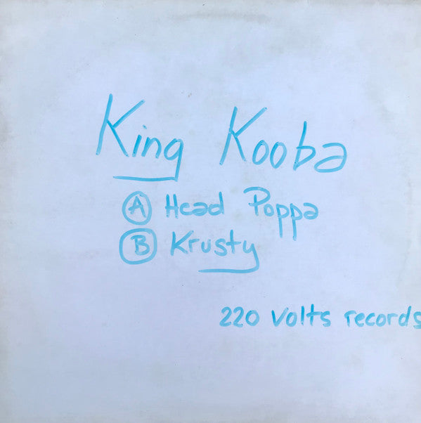 King Kooba : Head Poppa (12")