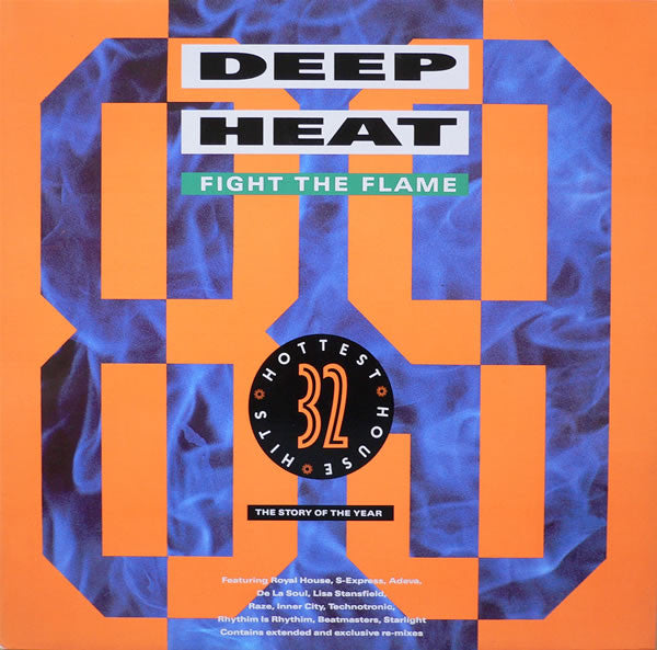 Various : Deep Heat '89 - Fight The Flame (2xLP, Comp, Dam)