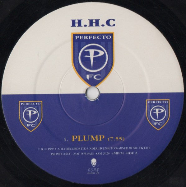 H.H.C. : We're Not Alone (12", Promo)
