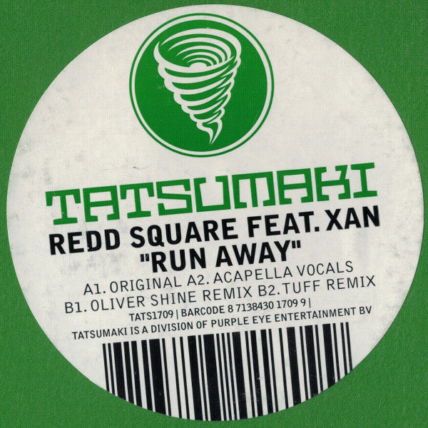 Redd Square Feat. Xan : Run Away (12")