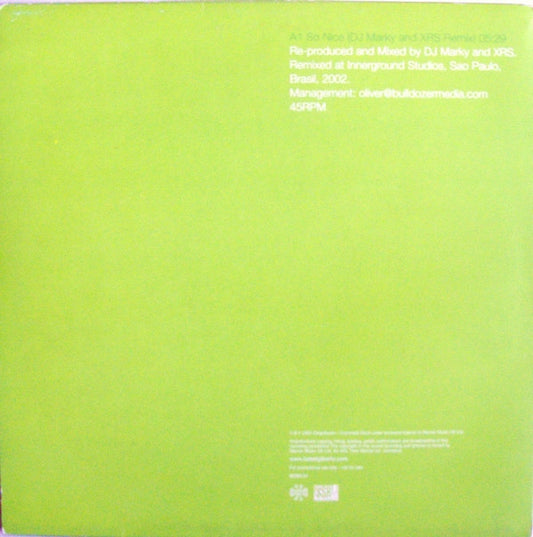 Bebel Gilberto : So Nice (12", S/Sided, Promo)