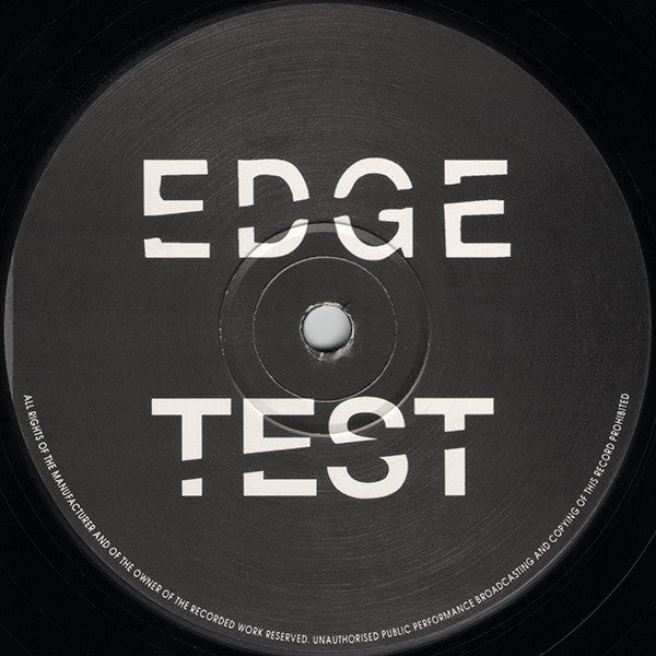 DJ Edge : Edge Test (12", S/Sided)