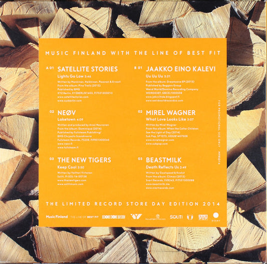 Various : Music Finland With The Line Of Best Fit - The Limited Record Store Day Edition 2014 (10", RSD, Ltd, Promo, Smplr)