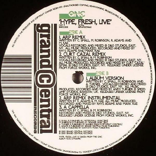 QNC* : Hype, Fresh, Live (12")