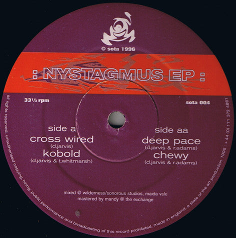 Various : Nystagmus EP (12", EP)