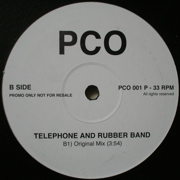 Penguin Cafe Orchestra : Telephone And Rubber Band (12", Promo)