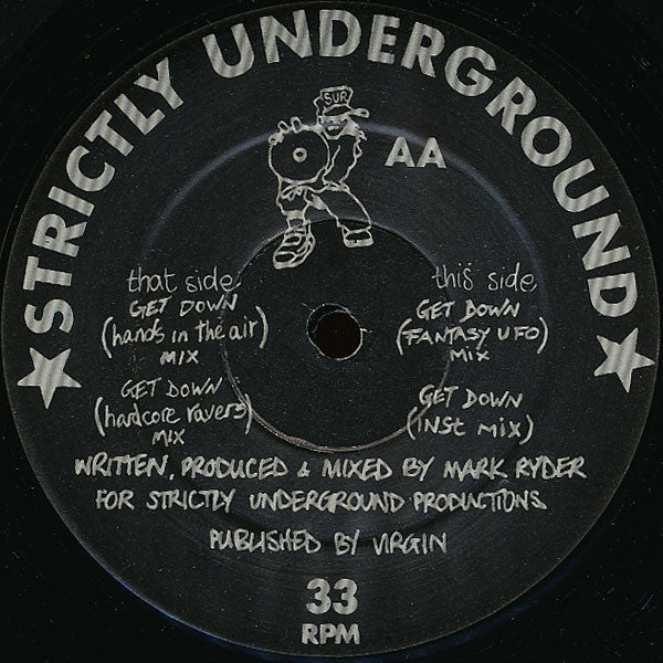 M-D-Emm : Get Down (12", EP)