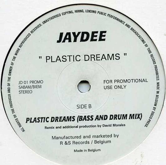 Jaydee : Plastic Dreams (2x12", Promo)