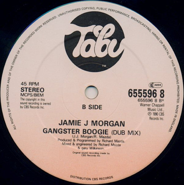 Jamie J. Morgan : Walk On The Wild Side (Throb Mix) (12")