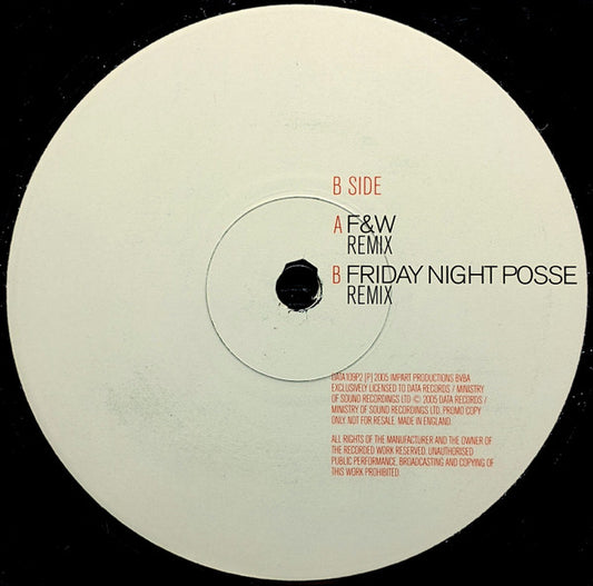 D.H.T. Featuring Edmée Daenen : Listen To Your Heart (12", Promo)