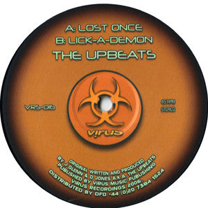 The Upbeats : Lost Once / Lick-A-Demon (12", Single)