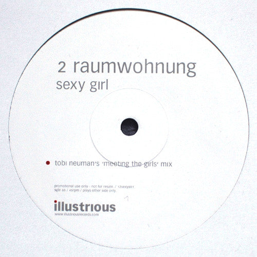 2 raumwohnung* : Sexy Girl (12", S/Sided, Promo)