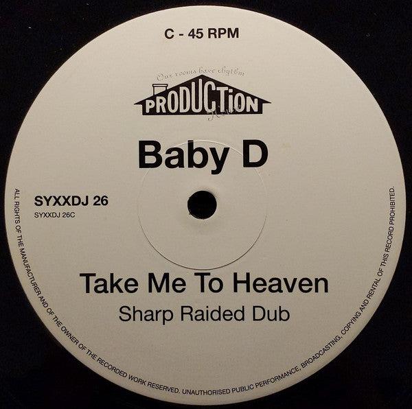 Baby D : Take Me To Heaven (2x12", Promo)