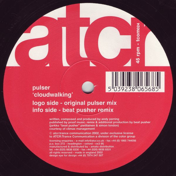 Pulser : Cloudwalking (12")