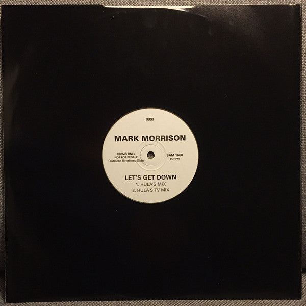 Mark Morrison : Let's Get Down (12", Promo)