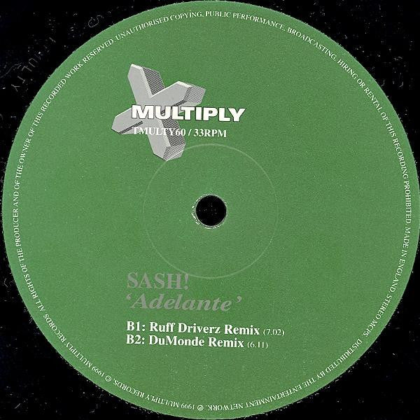 Sash! : Adelante (12")