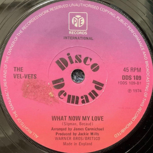 The Vel-Vets : I Got To Find Me Somebody (7", sol)