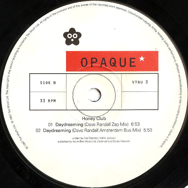 Honey Club : Daydreaming (12")