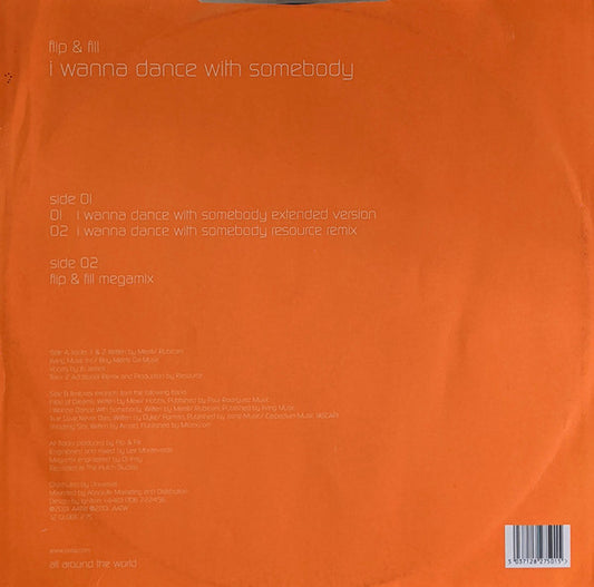 Flip & Fill : I Wanna Dance With Somebody (12", Single)