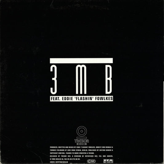 Eddie 'Flashin' Fowlkes*, 3MB Feat. Eddie 'Flashin' Fowlkes* : Technosoul (2x12")