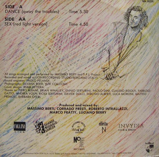 Massimo Berti : Dance / Sex (12")