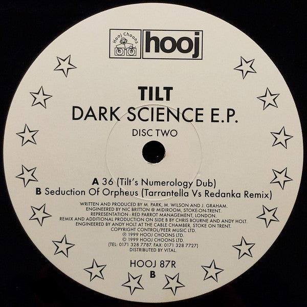 Tilt : Dark Science E.P. (12", EP, 2/2)