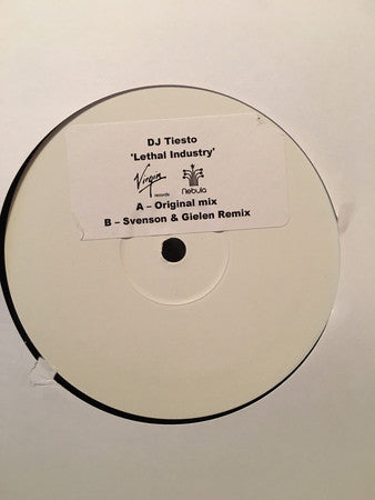 DJ Tiësto : Lethal Industry (12", Promo)