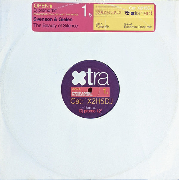 Svenson & Gielen : The Beauty Of Silence (12", Promo)