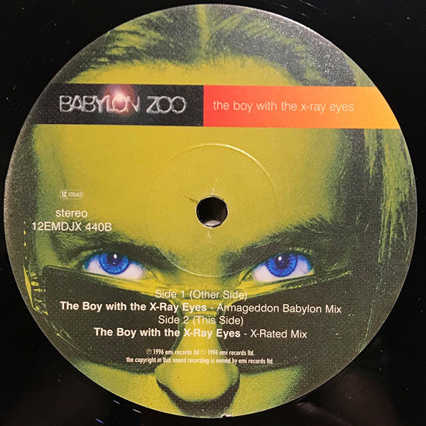 Babylon Zoo : The Boy With The X-Ray Eyes (12", Promo)