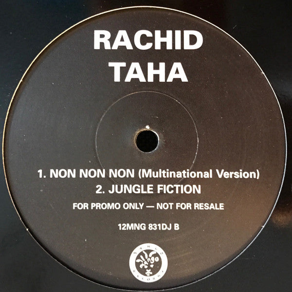 Rachid Taha : Non Non Non (12", Promo)