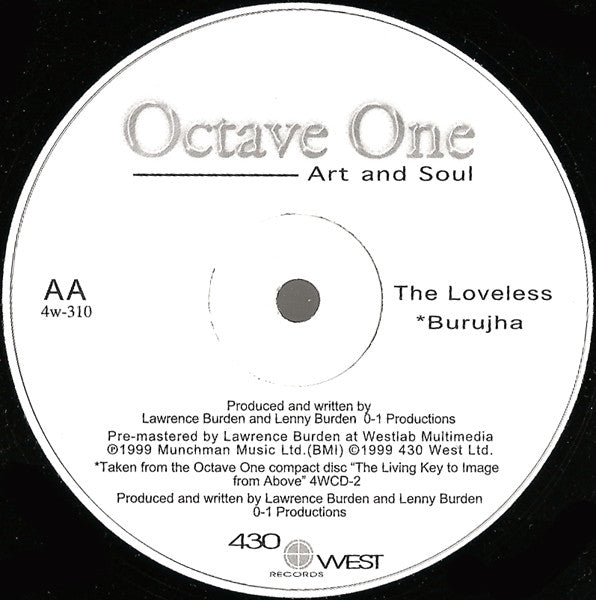 Octave One : Art And Soul (12")