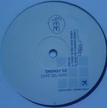 Energy 52 : Café Del Mar (12", Promo, Dis)
