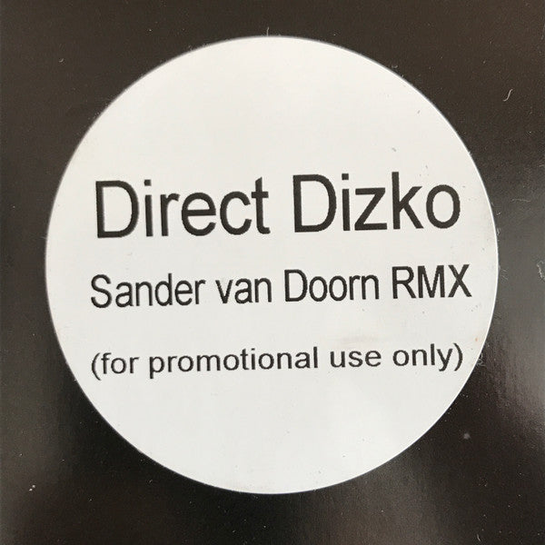 Club Scene Investigators : Direct Dizko (Sander Van Doorn Rmx) (12", S/Sided, Promo)