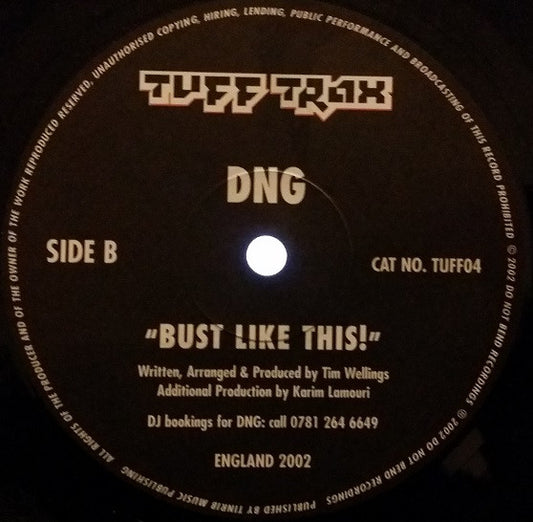 Karim / DNG (2) : Demonik / Bust Like This! (12")
