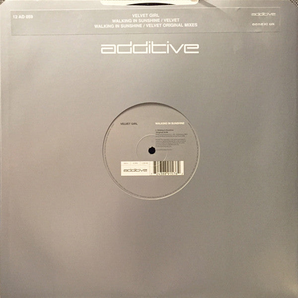 Velvet Girl : Velvet (12")