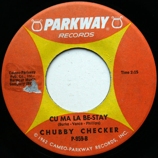 Chubby Checker : Everything's Wrong (7", Single)