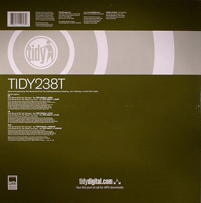 Colin Barratt & Phil York : Stronger / Master Your Fears (12")