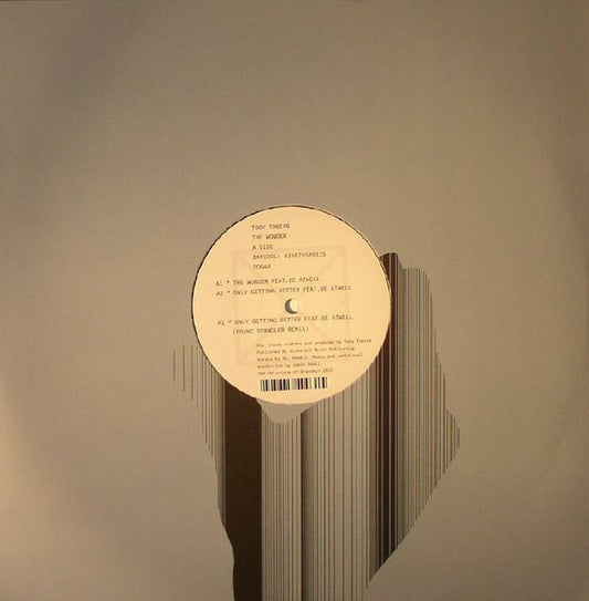 Toby Tobias : The Wonder (12", Single)