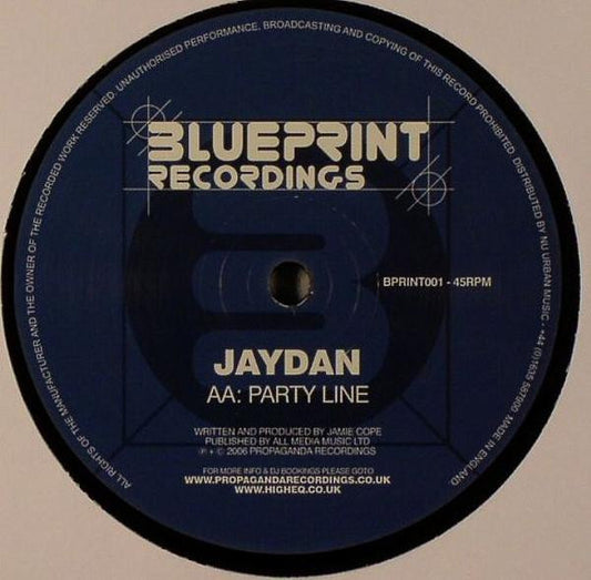 Jaydan : Party Line (12")