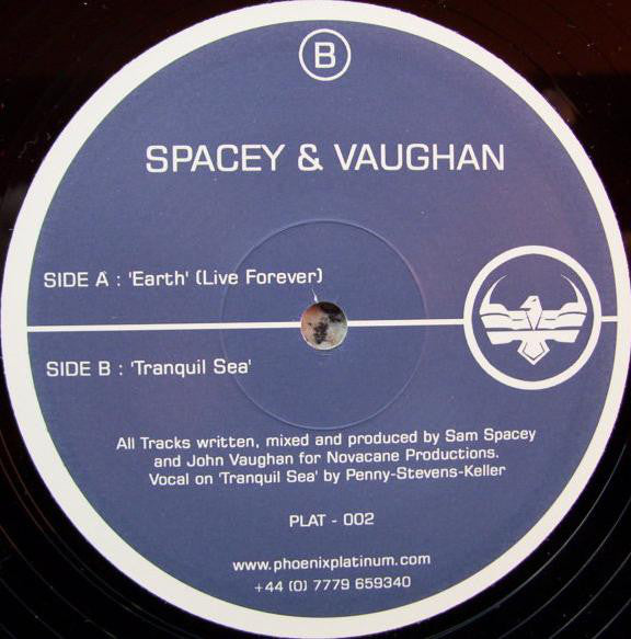 Spacey* & Vaughan* : Earth / Tranquil Sea (12")