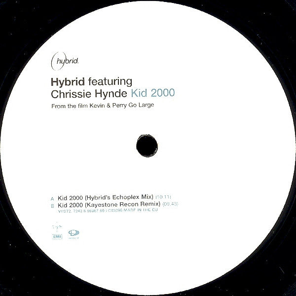 Hybrid Featuring Chrissie Hynde : Kid 2000 (12")