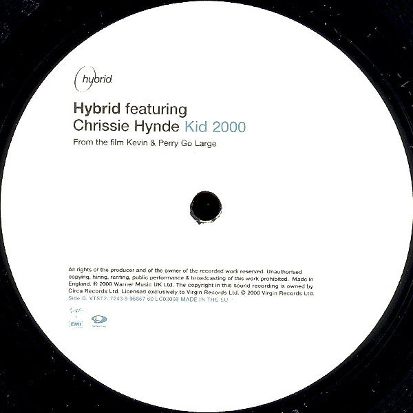 Hybrid Featuring Chrissie Hynde : Kid 2000 (12")