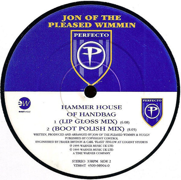 Jon Of The Pleased Wimmin : Passion (12")