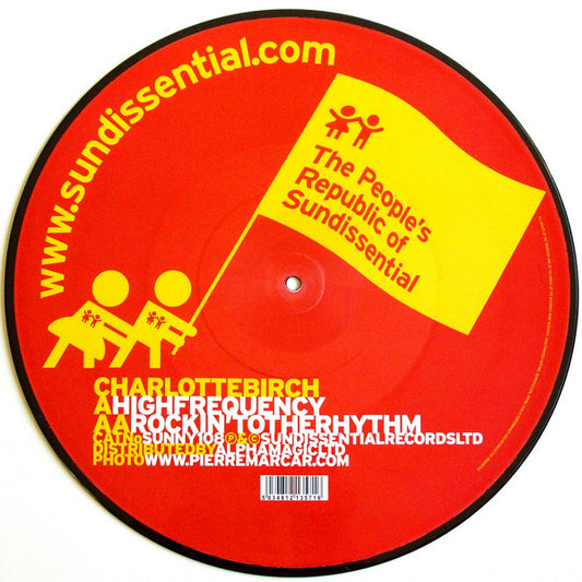 Charlotte Birch : High Frequency / Rockin' To The Rhythm (12", Single, Pic)