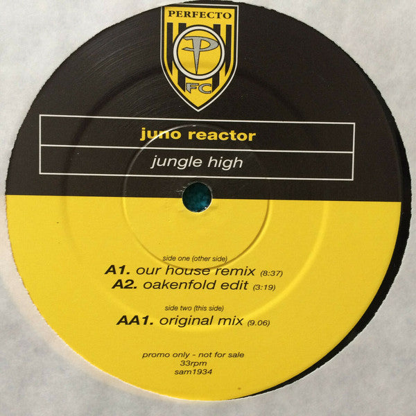 Juno Reactor : Jungle High (12", Promo)