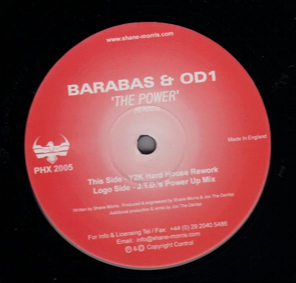 Barabas & OD1 : The Power (Remixes) (12")