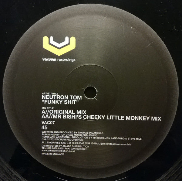 Neutron Tom : Funky Shit (12")